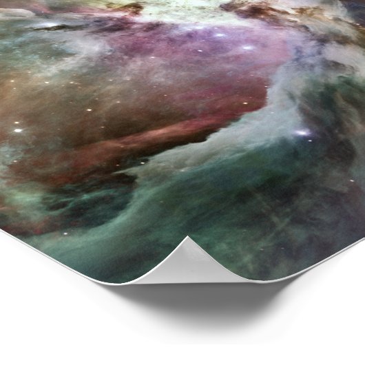 Orion Nebula Pastels Poster (Hoek)