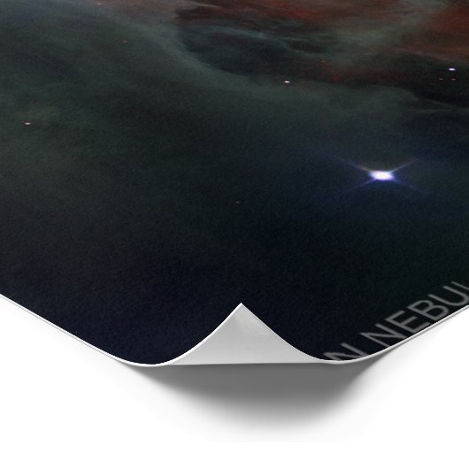 Orion Nebula Poster (Hoek)
