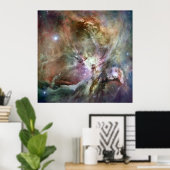 Orion Nebula Poster (Thuiskantoor)