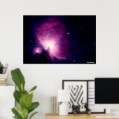 Orion Nebula Poster (Thuiskantoor)