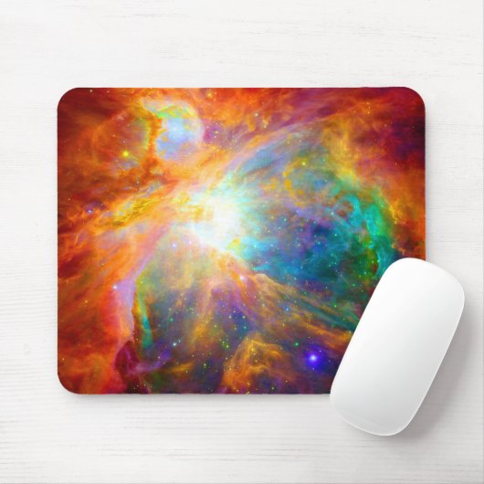 Orion Nebula Rainbow Clouds Muismat (Met muis)
