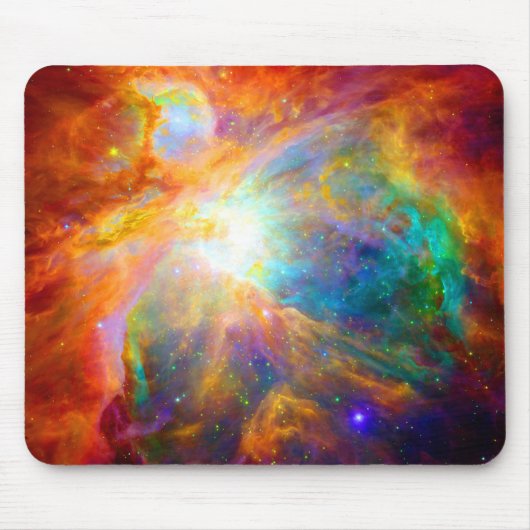 Orion Nebula Rainbow Clouds Muismat (Voorkant)