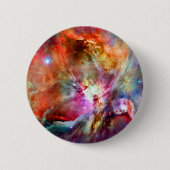 Orion Nebula Ronde Button 5,7 Cm (Voorkant)