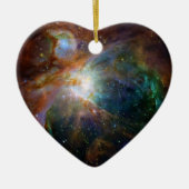 Orion Nebula roodbruin NASA Keramisch Ornament (Voorkant)
