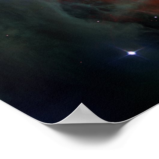 Orion Nebula - Roze Poster (Hoek)