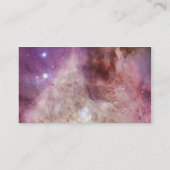 Orion Nebula roze Visitekaartje (Achterkant)