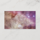 Orion Nebula roze Visitekaartje (Achterkant)