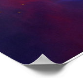 Orion Nebula shimmering blue NASA Poster (Hoek)