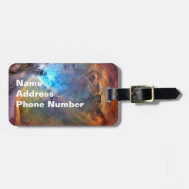 Orion Nebula Space Galaxy Bagagelabel