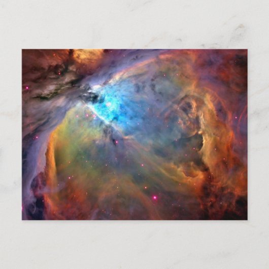 Orion Nebula Space Galaxy Briefkaart (Voorkant)