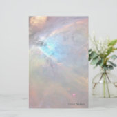 Orion Nebula Space Galaxy Briefpapier (Staand voorkant)