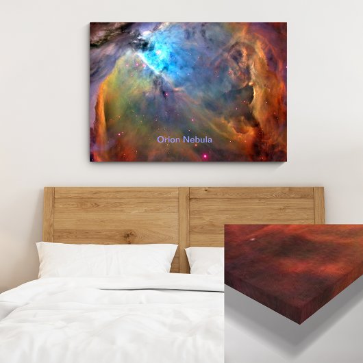 Orion Nebula Space Galaxy Canvas Afdruk