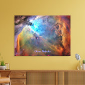 Orion Nebula Space Galaxy Canvas Afdruk (Insitu (Woonkamer))