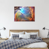 Orion Nebula Space Galaxy Canvas Afdruk (Insitu (Slaapkamer))
