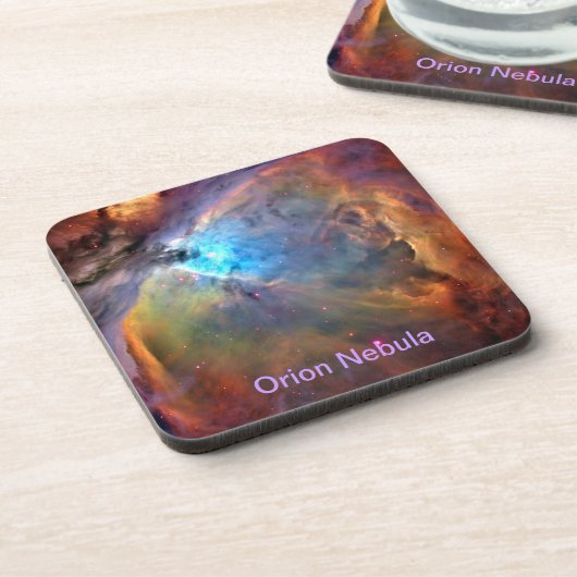 Orion Nebula Space Galaxy Cork Onderzetter (Linkerzijde)
