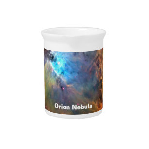 Orion Nebula Space Galaxy Drank Pitcher