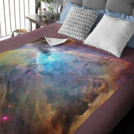 Orion Nebula Space Galaxy Fleece Deken