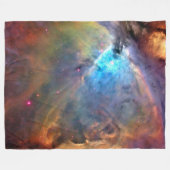 Orion Nebula Space Galaxy Fleece Deken (Voorkant (Horizontaal))