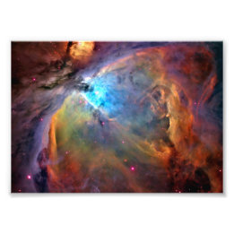 Orion Nebula Space Galaxy Foto afdrukken