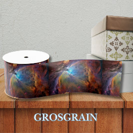 Orion Nebula Space Galaxy Grosgrain Lint