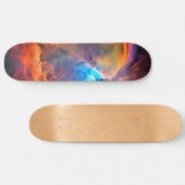 Orion Nebula Space Galaxy high contrast Persoonlijk Skateboard (Horizontaal)