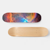 Orion Nebula Space Galaxy high contrast Persoonlijk Skateboard (Horizontaal)