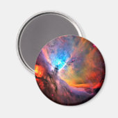 Orion Nebula Space Galaxy hoog contrast Magneet (Voorkant / Achterkant)