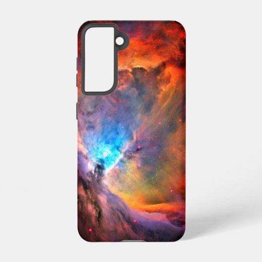 Orion Nebula Space Galaxy hoog contrast Samsung Galaxy Hoesje (Achterkant)