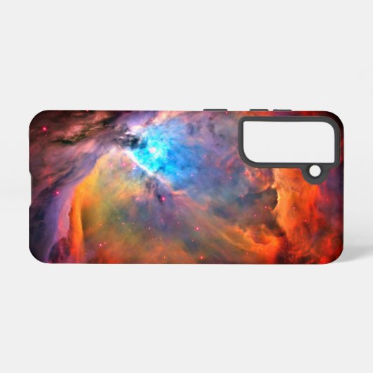 Orion Nebula Space Galaxy hoog contrast Samsung Galaxy Hoesje (Achterkant horizontaal)