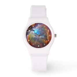 Orion Nebula Space Galaxy Horloge