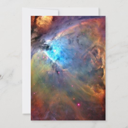 Orion Nebula Space Galaxy Kaart (Voorkant)