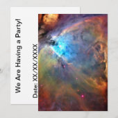 Orion Nebula Space Galaxy Kaart (Voorkant / Achterkant)