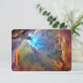 Orion Nebula Space Galaxy Kaart (Staand voorkant)