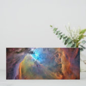 Orion Nebula Space Galaxy Kaart (Staand voorkant)