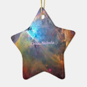 Orion Nebula Space Galaxy Keramisch Ornament (Links)