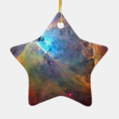 Orion Nebula Space Galaxy Keramisch Ornament (Achterkant)