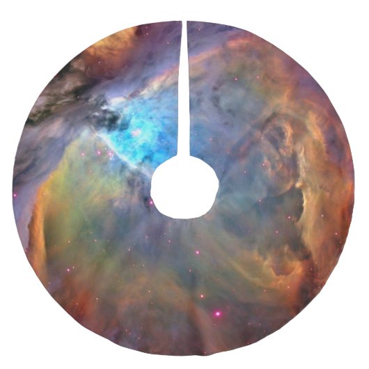 Orion Nebula Space Galaxy Kerstboom Rok (Voorkant)
