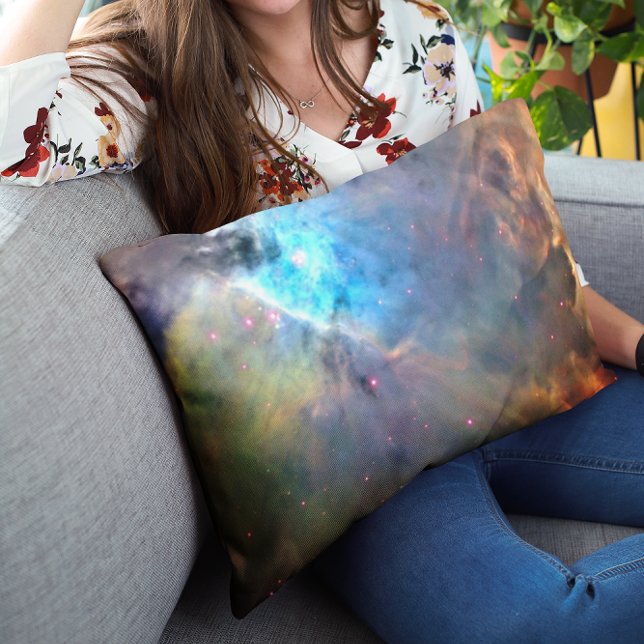 Orion Nebula Space Galaxy Kussen (Orion Nebula Space Galaxy Lumbar Pillow)
