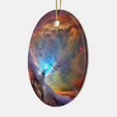 Orion Nebula Space Galaxy low contrast Keramisch Ornament (Links)