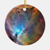 Orion Nebula Space Galaxy low contrast Keramisch Ornament (Voorkant)