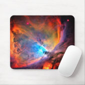 Orion Nebula Space Galaxy low contrast Muismat (Met muis)