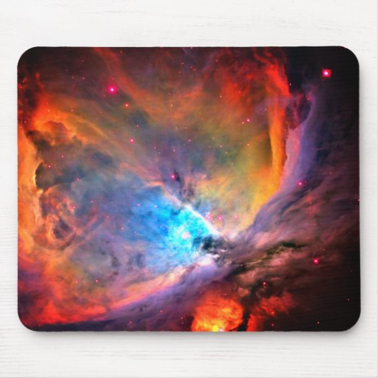 Orion Nebula Space Galaxy low contrast Muismat (Voorkant)