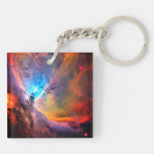 Orion Nebula Space Galaxy low contrast Sleutelhanger (Achterkant)