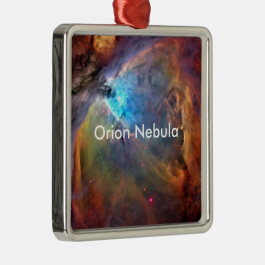 Orion Nebula Space Galaxy Metalen Ornament (Rechts)