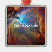 Orion Nebula Space Galaxy Metalen Ornament (Voorkant)