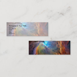 Orion Nebula Space Galaxy Mini Visitekaartje