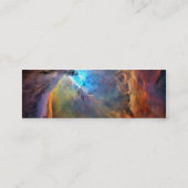 Orion Nebula Space Galaxy Mini Visitekaartje (Achterkant)