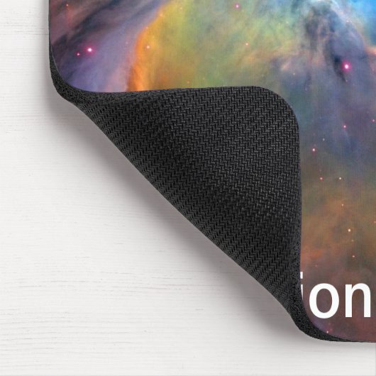 Orion Nebula Space Galaxy Mousepad Muismat (Hoek)