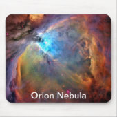 Orion Nebula Space Galaxy Mousepad Muismat (Voorkant)