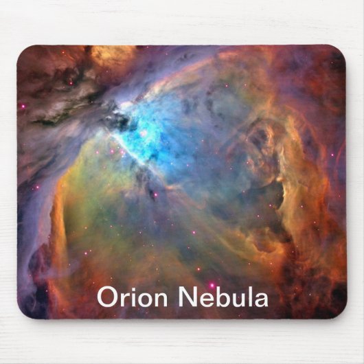 Orion Nebula Space Galaxy Mousepad Muismat (Voorkant)